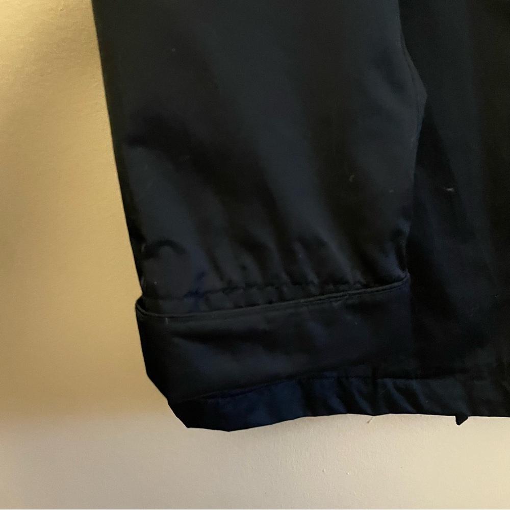 Olsen Europe Midnight Black Double-Breasted Mid-Length Pea Coat – Size 12 EUC - Picture 8 of 14